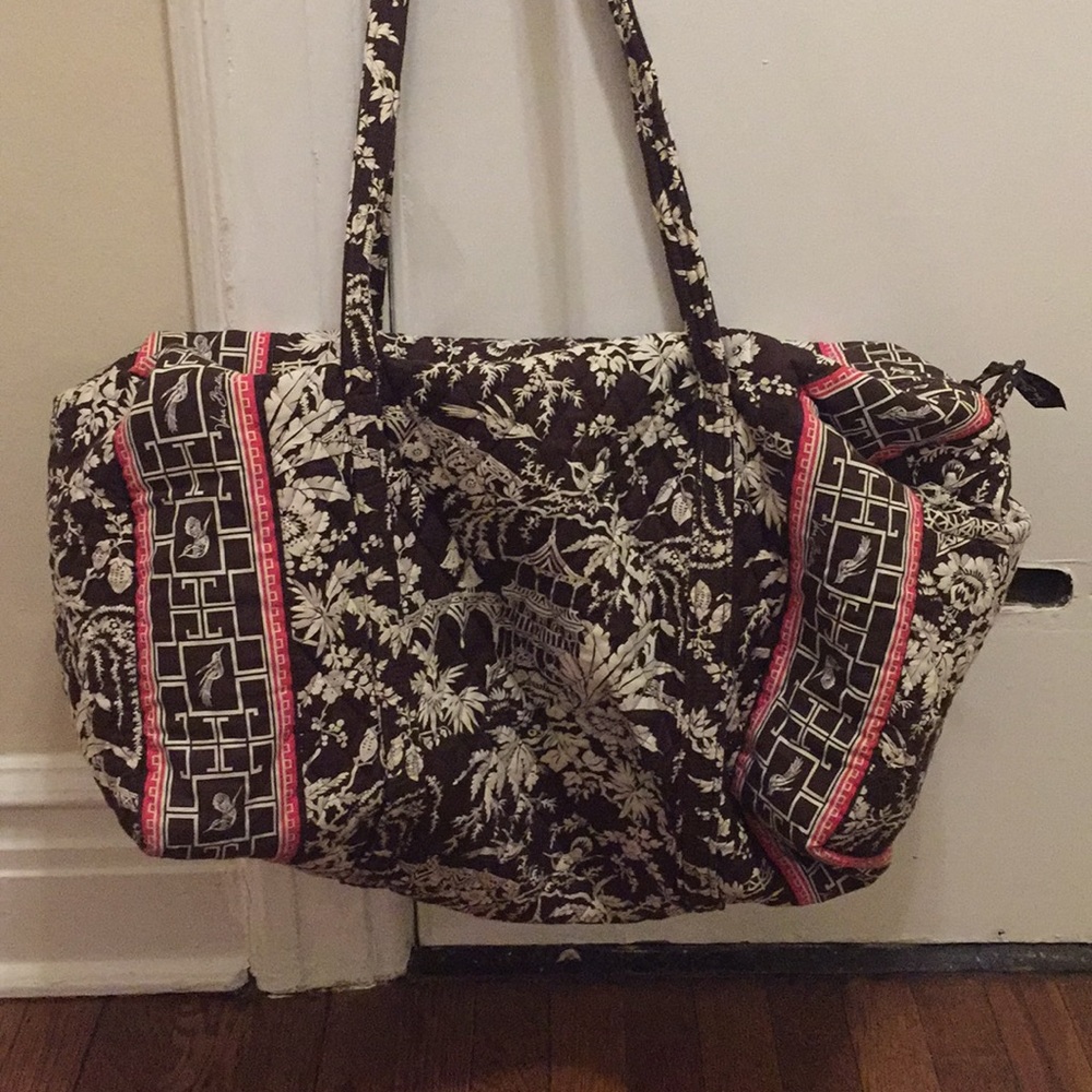 Vera Bradley Imperial Toile Large Travel Duffle